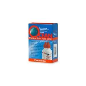  Ocean Premium Saline Nasal Spray   2 ea Health & Personal 