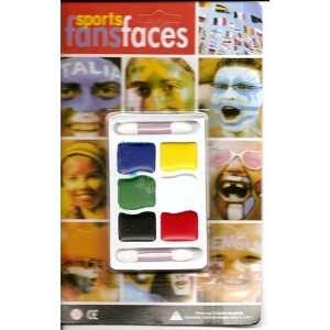  6 Color Face Paint Kit: Toys & Games
