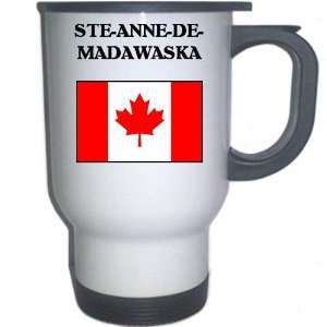  Canada   STE ANNE DE MADAWASKA White Stainless Steel Mug 