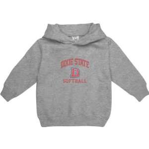 Dixie State Red Storm Sport Grey Toddler/Kids Varsity Washed Softball 