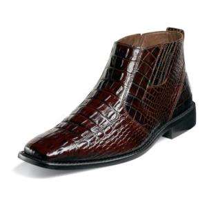 STACY ADAMS Mens Marcello Dress Boots Brown 24595  