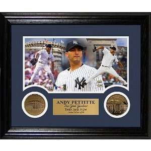  Highland Mint New York Yankees Andy Pettite Then and Now 