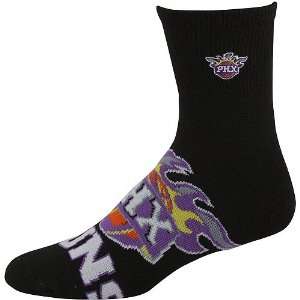  NBA Phoenix Suns 2012 Big Logo Sock   Black: Sports 