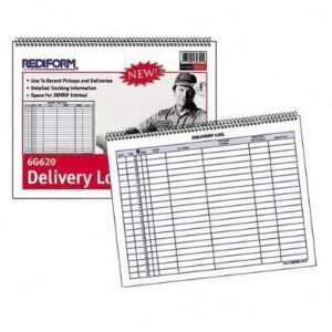    RED6G620   Spiralbound Delivery/Pick Up Log Book: Office Products