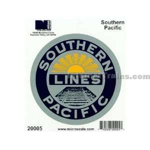  Microscale 4 Die Cut Vinyl Sticker   Southern Pacific 