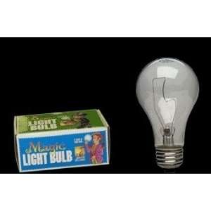 Light Bulb, Magic  GLASS  Close Up / Stage Magic t  