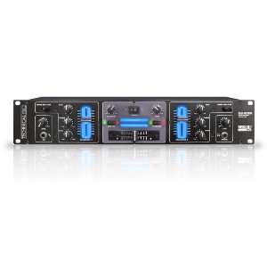  Technical Pro DM B200 2 Channel Mixer (Black): Musical 
