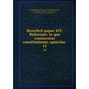   Benedict XIV Catholic Church Pope (1740 1758  Benedict XIV) Books
