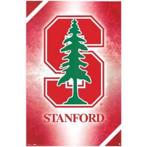  Stanford University   Tree   Sports Poster   22 x 34