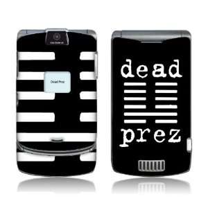   DP10098 Motorola RAZR  V3 V3c V3m  Dead Prez  Logo Skin Electronics