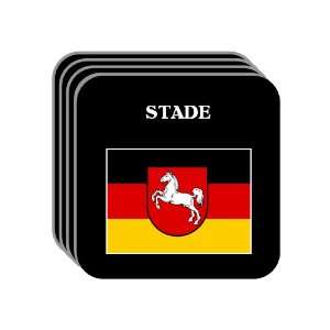 Lower Saxony (Niedersachsen)   STADE Set of 4 Mini Mousepad Coasters
