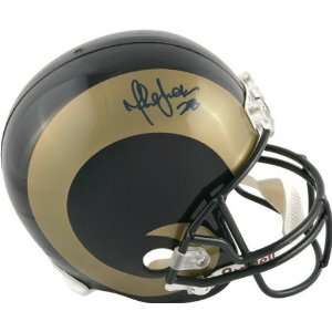   Autographed Helmet  Details: St. Louis Rams, Riddell Replica Helmet