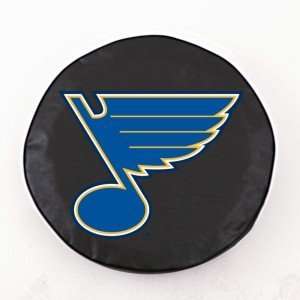  St. Louis Blues Black Tire Cover, Large: Sports & Outdoors