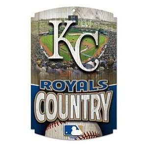  Kansas City Royals MLB Wood Sign: Sports & Outdoors