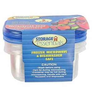  Food Container 3 Piece Case Pack 48   364455: Kitchen 
