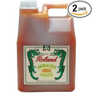 Roland Sriracha Chili Sauce, 4 Pounds, 10.07 Ounces Plastic Jug (Pack 