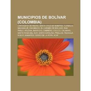  Municipios de Bolívar (Colombia) Cartagena de Indias, Santa Cruz 