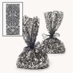   White Wedding Bags   Party Favor & Goody Bags & Cellophane Treat Bags
