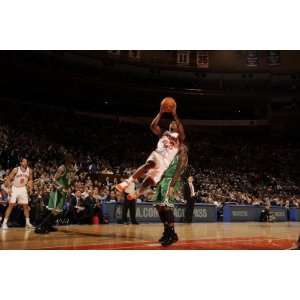  Boston Celtics v New York Knicks Toney Douglas and Nate 