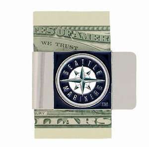  Large MLB Money Clip   Seattle Mariners: Sports & Outdoors