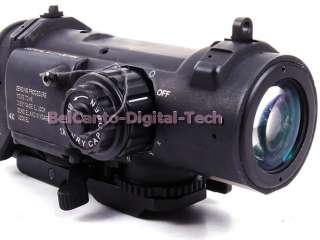 Elcan SpecterDR Style 1x / 4x Dual Role Red Illuminated Rifle Scope 