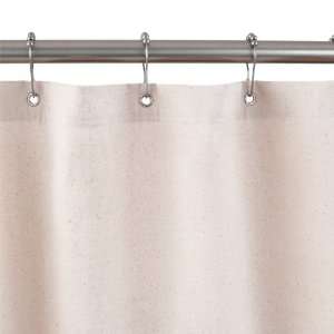 Cotton Duck Cloth Shower Curtain   Natural   38 x 72 