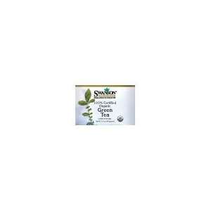  100% Certified Organic Green Tea 20 Bags: Health 