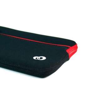 Kobo Touch eReader eBook Reader Red Pocket Neoprene Case Cover Sleeve 