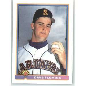  1991 Bowman #249 Dave Fleming   Seattle Mariners (RC 