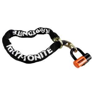 Noose 1213 Chain Bicycle Lock with Evolution Series 4 Disc Lock Chain 