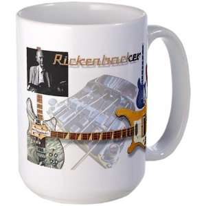  Rickenbacker Bass Mug Large Mug by CafePress: Home 
