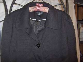 Dialogue Novelty Button Black Jacket L NWOT  