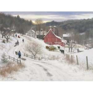  Robert Duncan   December in the Country Canvas Giclee 