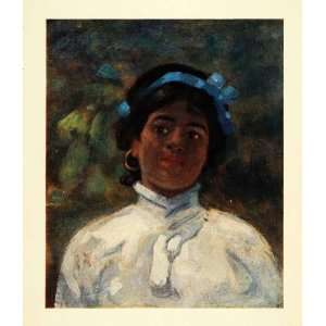  Guarani Spanish Girl Portrait Corrientes Archibald S. Forrest Art 