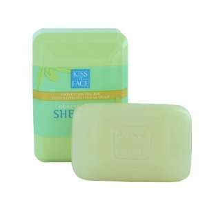   Organic, Shea Soy Facial Cleansing Bar w/ Soap Dish, 5 oz Beauty