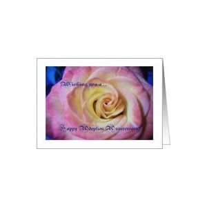  Happy Adoption Anniversary Daughter, Pink Rose Card 