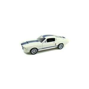  1967 Ford Shelby GT500 Super Snake 1/18 White w/Blue 