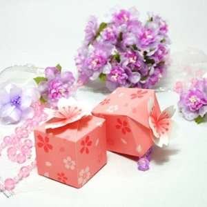  Favor Box   Cherry Blossom   Pink (24 Favors): Arts 