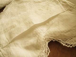 Heart Shaped Hand Crochet Tuscany Lace Sachet Doilies 25CM WHITE 