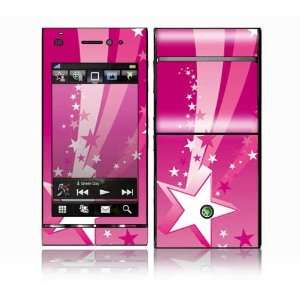  Sony Ericsson Satio Decal Skin   Pink Stars Everything 