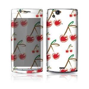  Sony Ericsson Xperia Arc Decal Skin Sticker   Juicy Cherry 
