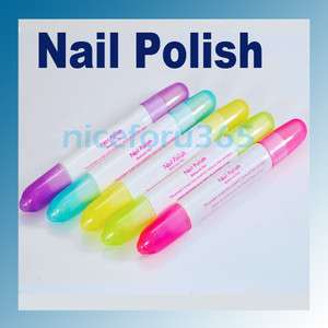   Polish Corrector Remover Removal Cleanser Pen W/ Changeable 15 Tips