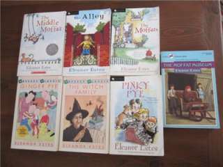 Eleanor Estes Chapter Book Lot Newbery Moffats Middle Moffat Ginger 