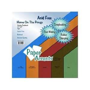 Paper Accents Cardstock Variety Pack 12x12 Home On The Range 5pc Arts 