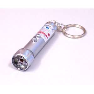  Sona 5 LED Keychain Flashlight with Laser Pointer: Home 