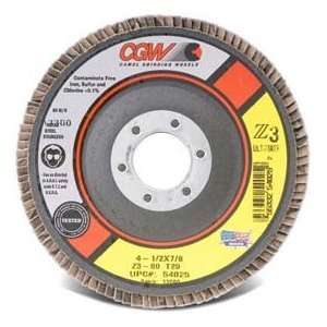  Cgw 5X7/8 T29 Z3 Zirconia Ult 80 Grit Flap Disc 