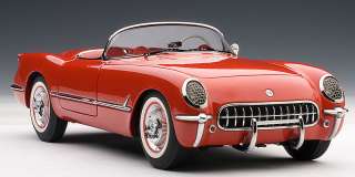 AUTOART 71082 1:18 1954 CHEVROLET CORVETTE RED DIECAST MODEL CAR
