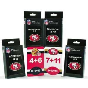   49Ers Flash Cards   Set of Four Mathematical Flash Cards Toys & Games
