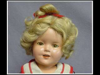 IDEAL 13 Shirley Temple Doll COMPOSITION ADORABLE & PERFECT SIZE ALL 