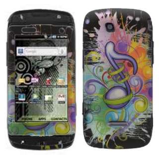Samsung Sidekick 4G T839 Hard Case snap on Cover Music Symbol  